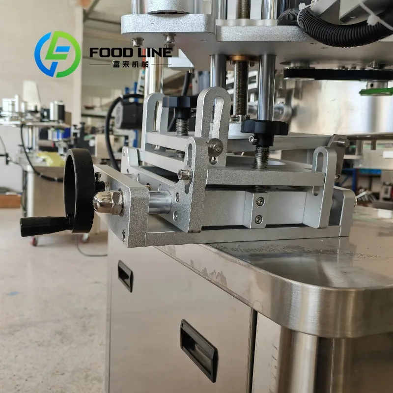 Customized Automatic Labeling Machine for Conical Flask Full Body & Partial Labeling for Glass Plastic Bottles