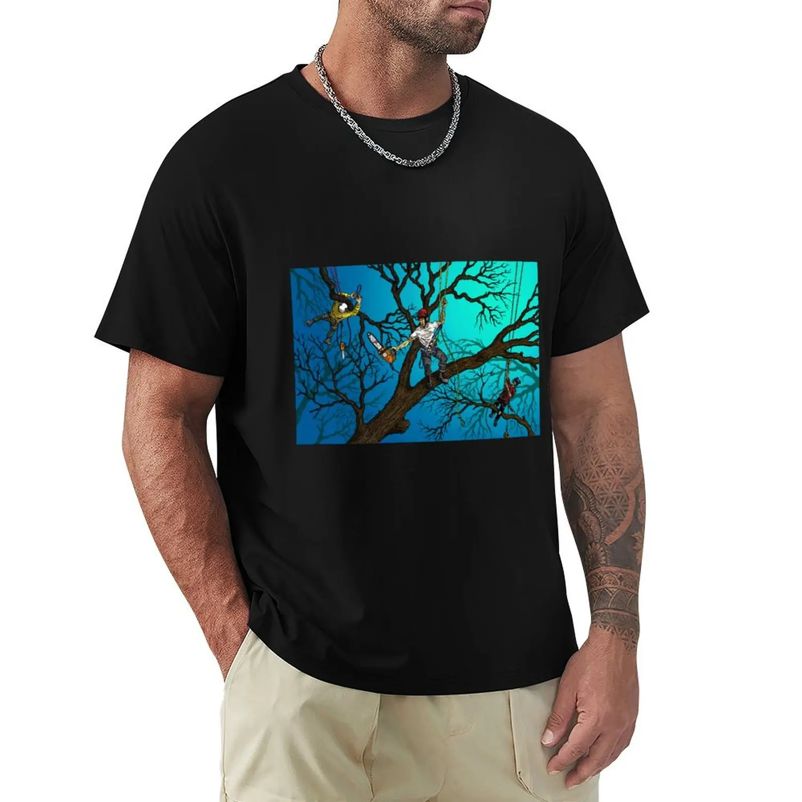 

Tree Surgeons T-Shirt Casual Basic Short Sleeve T-Shirt