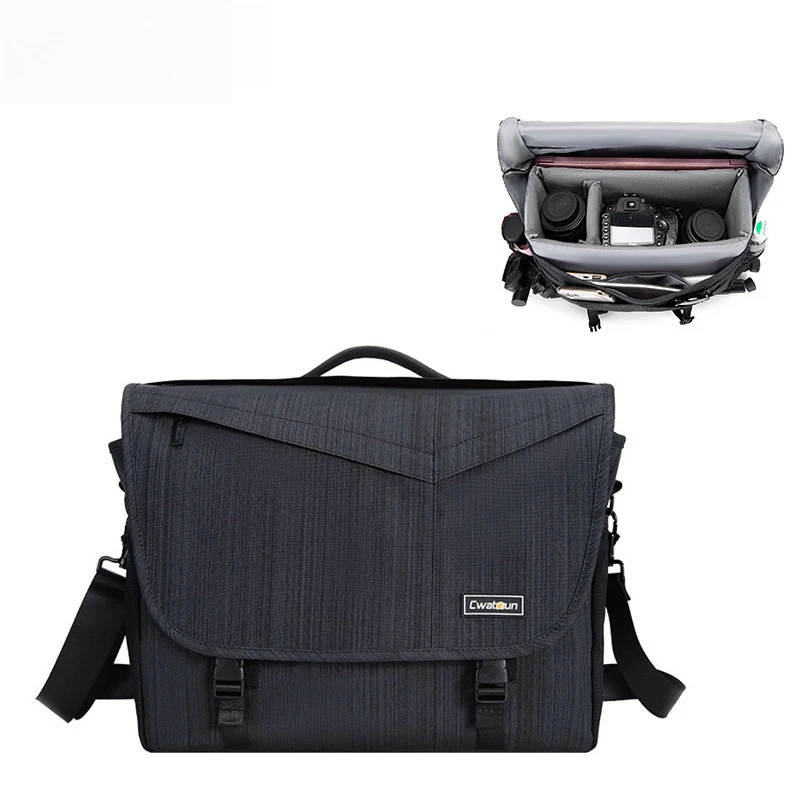 

Сумка на ремне, профессиональные сумки для Canon, Sony, Nikon Fujifilm, цифровая зеркальная камера, объектив, штатив, ноутбук, уличные дорожные сумки