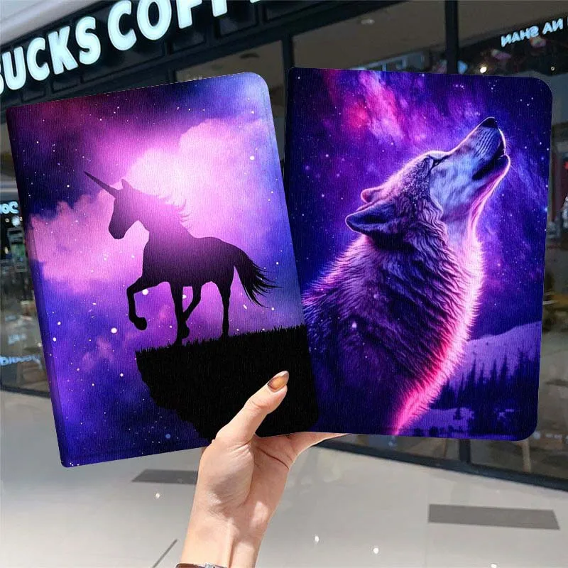 

Luminous Sparkling Dog Horse Gift For Samsung Galaxy Tab A7 A A8 A9 A11 S6 S11 10.1 10.4 10.5 Inch Lite PLus Soft Tablet Case