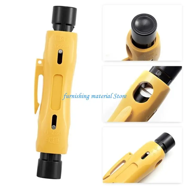 

Y5GD RG58/59/6/11 Coaxial Cable Crimper Compression Tool Wire Crimper Plier Crimping