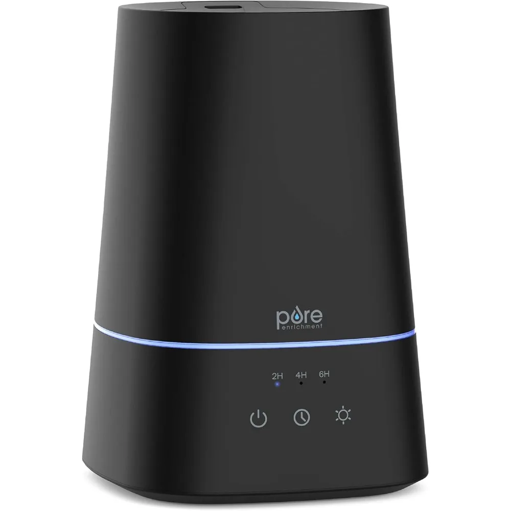 

Обогащение HUME Max — ультразвуковой увлажнитель с прохладным туманом Easy Top Fill, резервуар 3,7 л (1 галлон), 3 режима тумана + время автоматического отключения