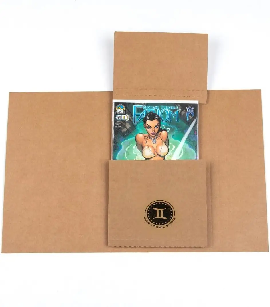 

10.75x7.5x1 Inch Rigid Mailers, Pack of 50 - Crush Proof, Stay Flat, Easy Fold