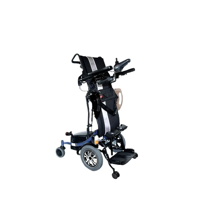 Vertical electric wheelchair rehabilitation training paraplegia hemiplegia auxiliary intelligent assistant upright walking frame