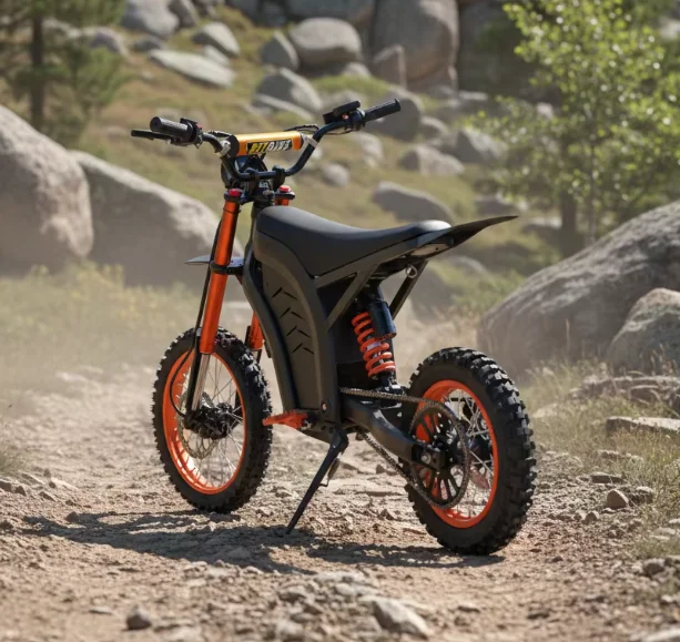 

Электрический кроссовый мотоцикл (электромотоцикл) со склада в США, литиевая батарея 48В 21Ач, двигатель 3200Вт, 3 скорости