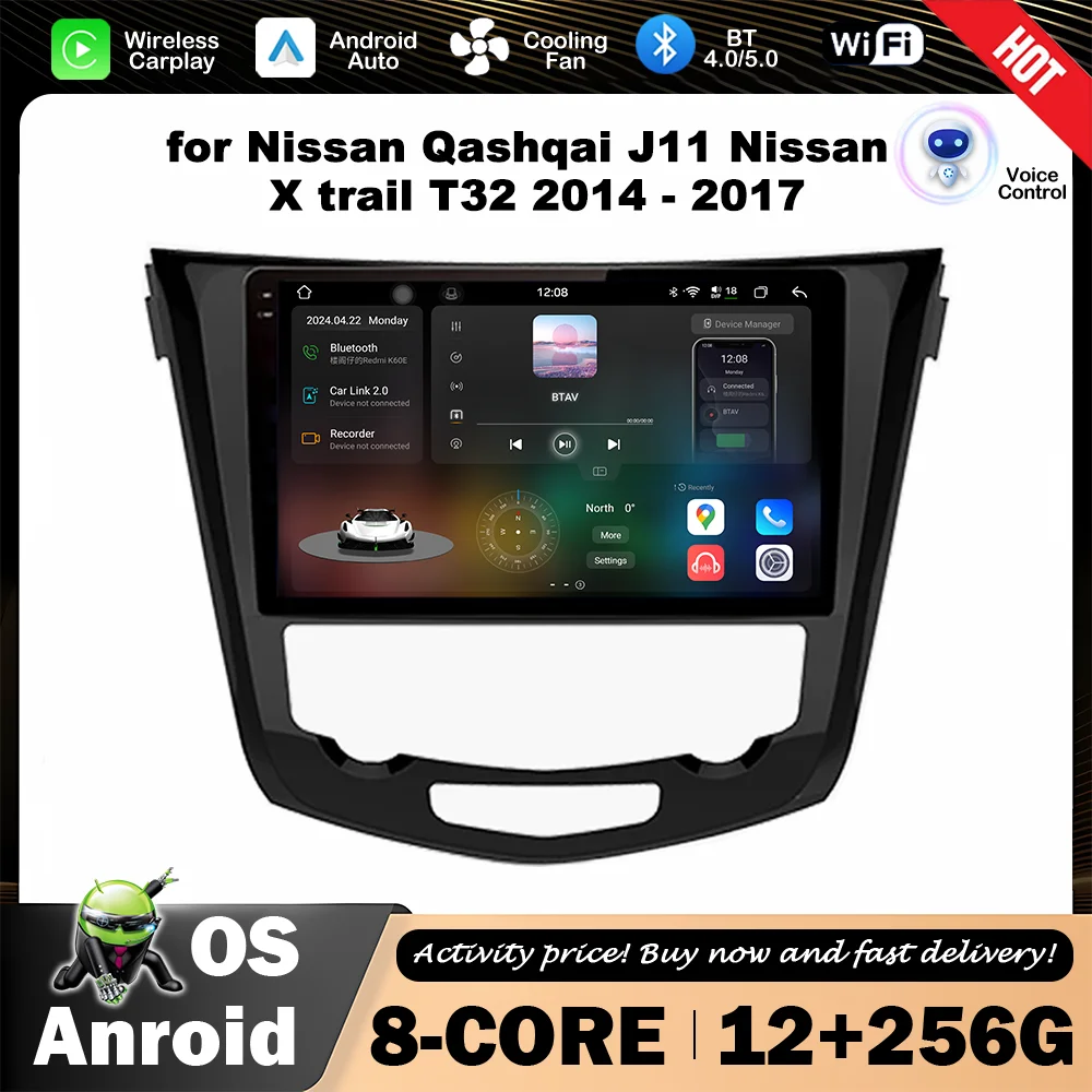 

10.1 inch for Nissan Qashqai J11 Nissan X trail T32 2014 - 2017 Intelligent System Car Multimedia Player GPS Navi Auto Tools