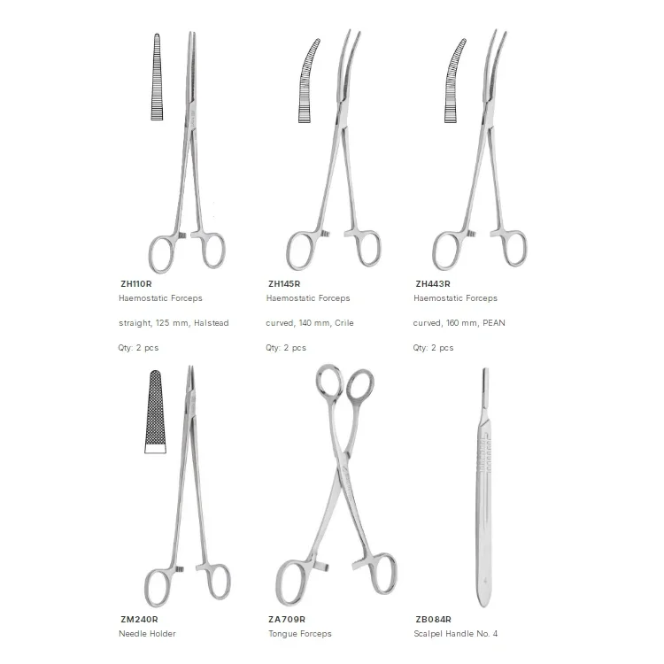 SHINVA ENT Surgical Instruments Set