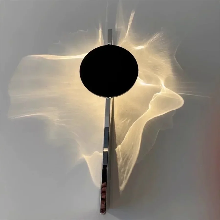 Creative Art Corrugated LED USB Rc and Wiring Wall Lamps Bedroom Bedside Shadow Sconces Aisle Porch Corridor Atmosphere Light