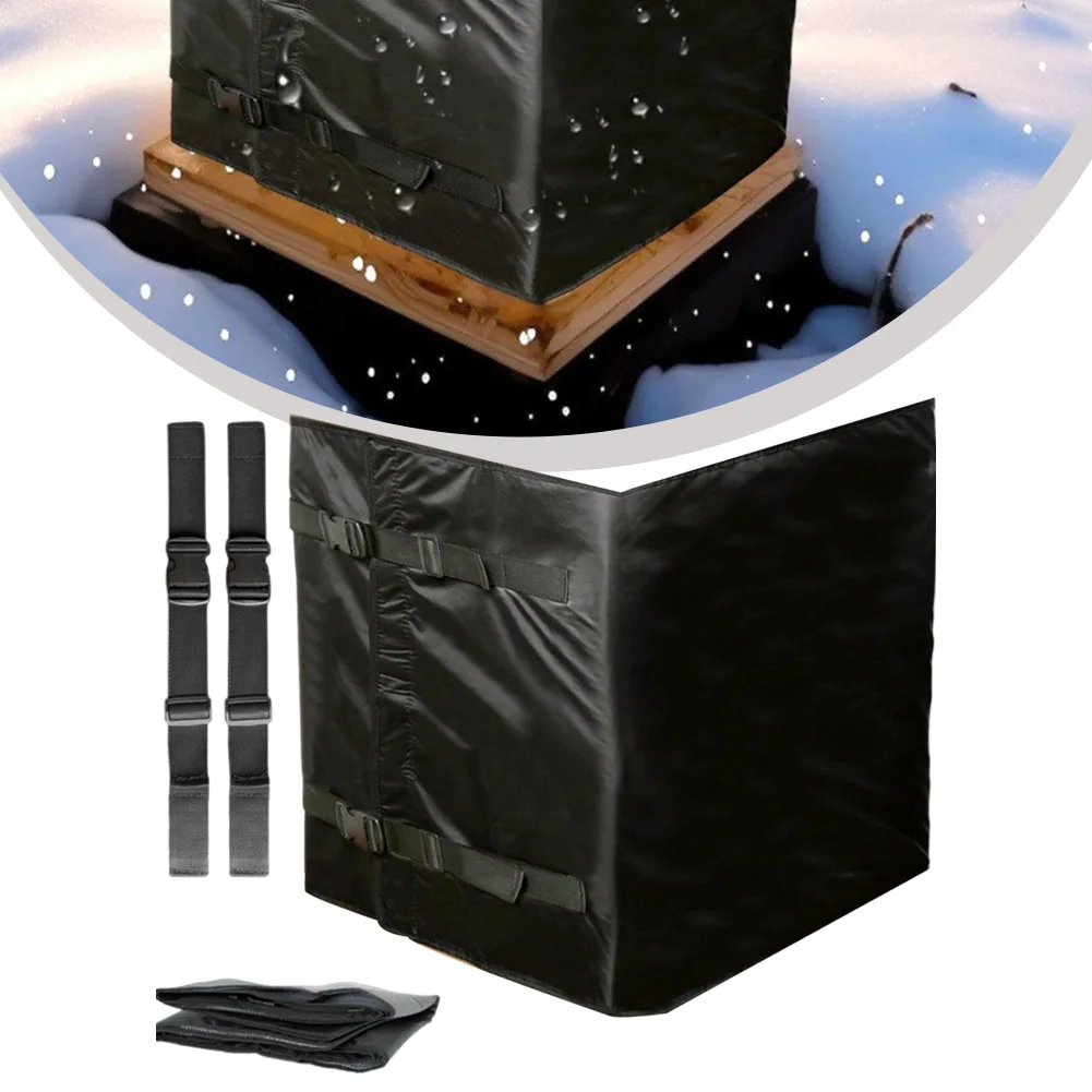 

Зимняя обертка для пчелиного улья, регулируемый защитный чехол для улья, принадлежности для пчеловодства, 600D Оксфорд, изолированный чехол, водонепроницаемый, ветрозащитный