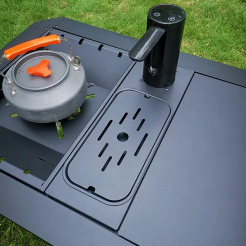 Outdoor Camping IGT Table Electric Water Dispenser Folding Portable Charging Pump Camping Equipment Accessories for Travel Pro