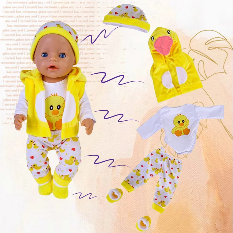 Ropa para bebé nacido, accesorios para muñeca de 43 cm, ropa Nenuco, trajes para muñeca de 17 pulgadas, accesorios para muñeca recién nacida, ropa para muñecas Reborn