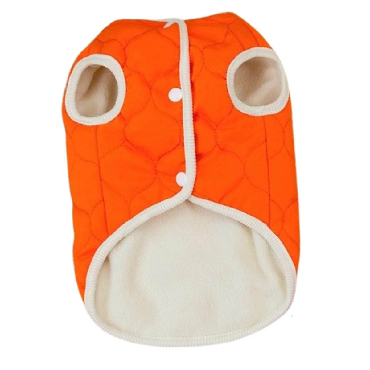 Pet Clothes Autumn and Winter Dog Clothes Teddy Cat Pet Clothes Winter Pet Cotton Coat Orange