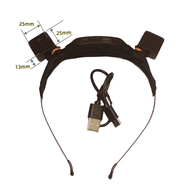 Перезаряжаемая электрическая повязка для волос с подвижными кошачьими ушками, подарок для девочек, реквизит для косплея, карнавал, Хэллоуин, клуб, маскарад, вечерние головные уборы