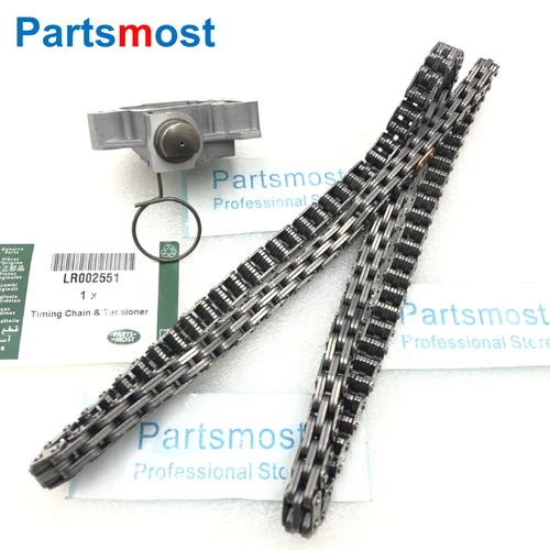 Imagen 2 del producto KIT de tensor de cadena de distribución de gasolina y brazos guía de 3,2l para VOLVO S60 S80 XC70 XC90 30759065 30759064 FREELANDER 2 LR002551 LR002552