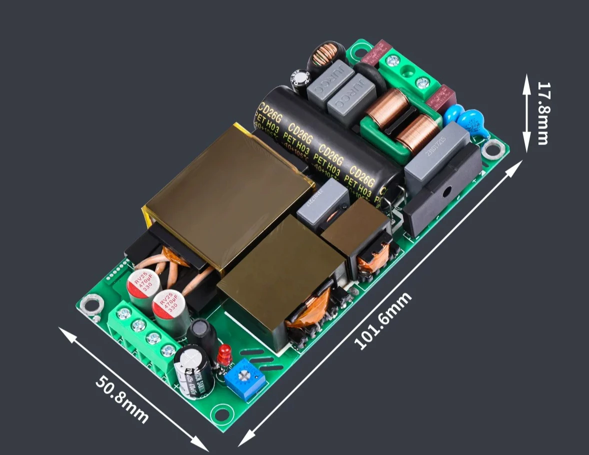 19V6A9.4A ultra-thin switching power supply board AC-DC step-down PFC industrial control PC lighting communication 19V180W