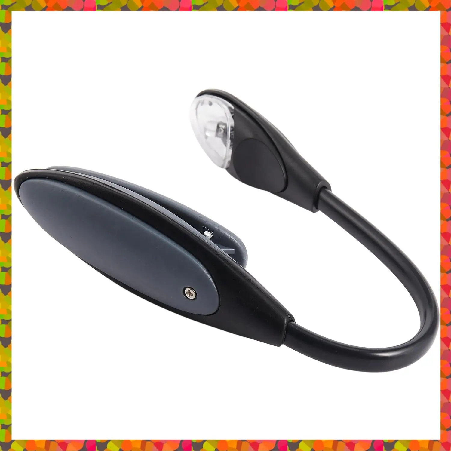 

Promotion! Mini Flexible Clip-On Bright Booklight LED Travel Book Reading Lamp White Light Book Holder Small Table Lamp Light Sm