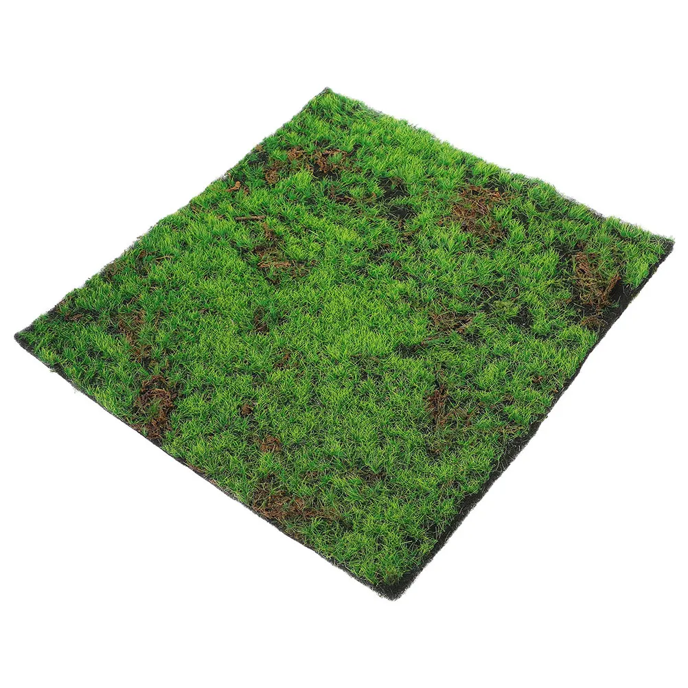 

Green Artificial Grass Door Mat Turf Indoor Outdoor Rug Multi-Purpose Entryway Scraper Doormat Realistic Fake Grass Mat