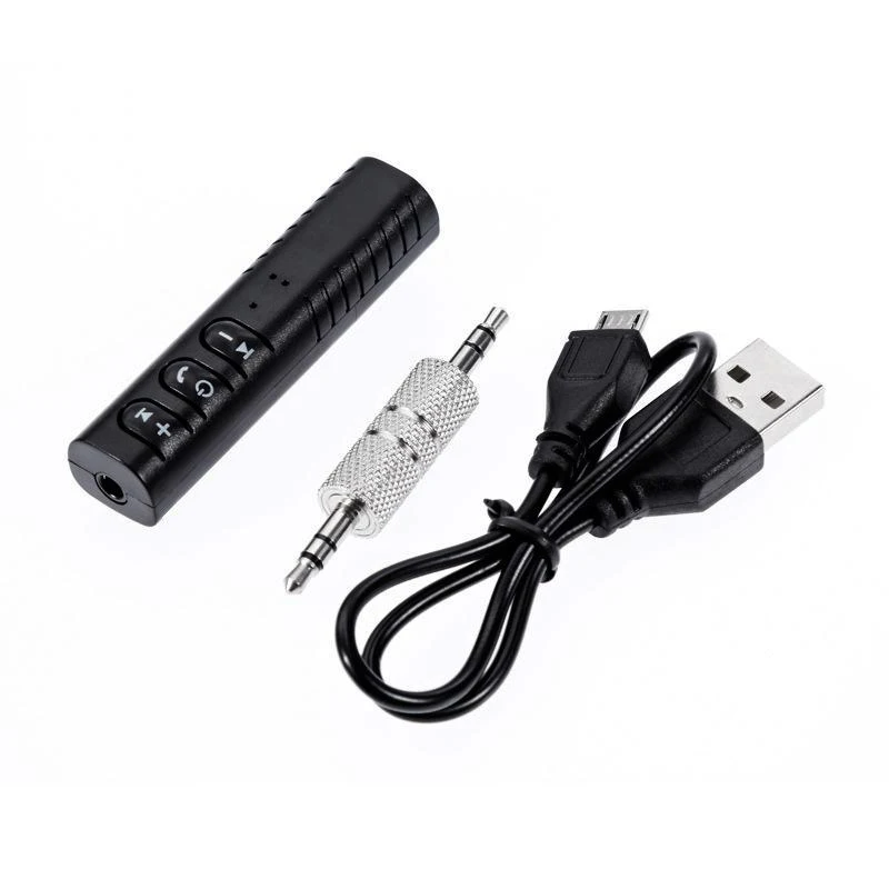 1PCS Bluetooth 5.0 Wireless Audio Receiver Adapter 3.5mm Jack for Car Music Audio Aux Headphone Receiver Handsfree
