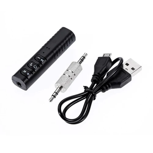 Adaptador receptor de audio inalámbrico Bluetooth 5,0, conector de 3,5mm para música de coche, receptor de auriculares auxiliar, manos libres, 1 Uds.