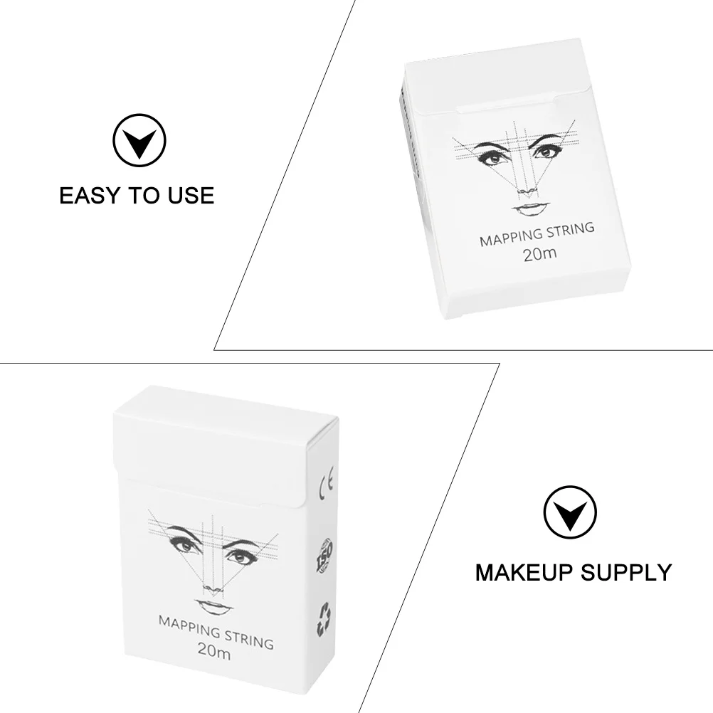 

Eyebrow Mapping Strings Durable Practical Makeup Supply for Accurate Eyebrow Drawing Professional Beginner