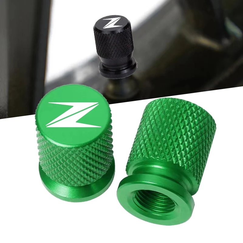 

2 Pcs Motorcycle Accessories For KAWASAKI New Z400 2019 Z900 Z1000 Z800 Z750 Z300 Z650 Tire Valve Air Port Stem Cover Caps