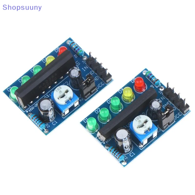 [SU]1/2/3Pcs KA2284 Power Audio Level Indicator Module Battery Capacity Indicator Red Green LED For Voltmeter Volume VU Meter - view 5