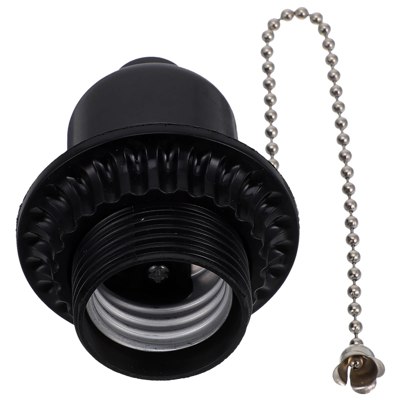 

Black Pull-wire Switch E26 Socket Metal Chain Lamp Replacement Parts for Table Lamps Chandeliers Home Lighting