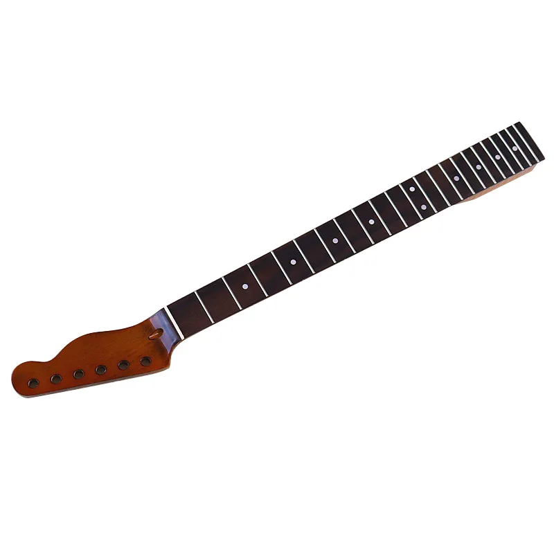 TL6 string 22 frets polished rosewood bright Canadian maple guitar neck assembly DIY electric guitar accessories