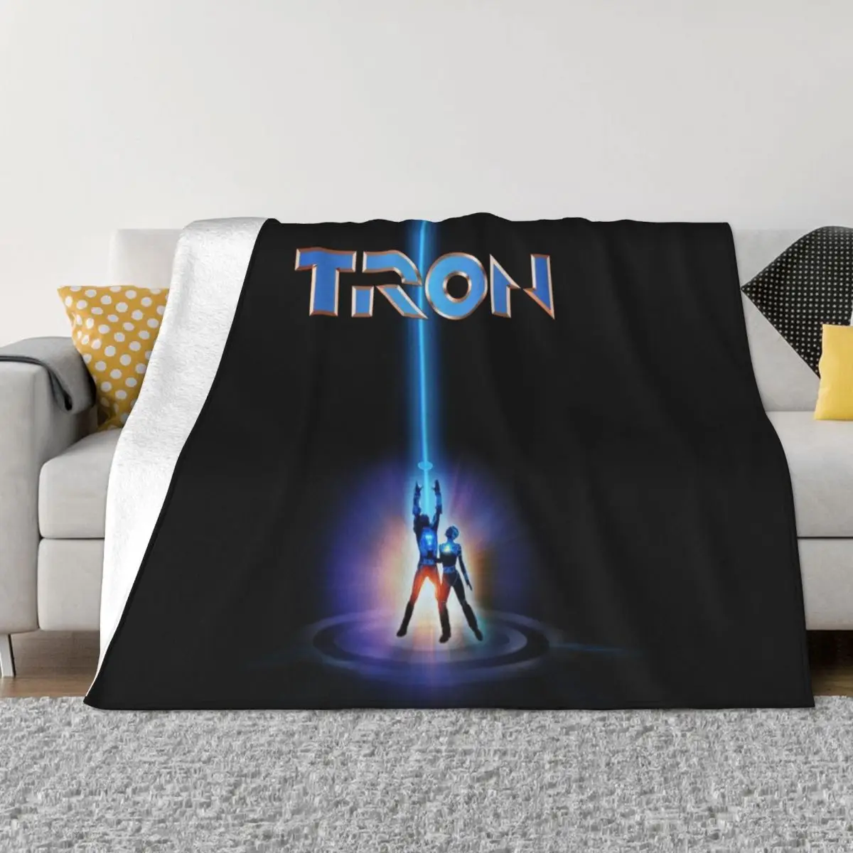 

TRON 1982 Throw Blanket Camping Designer Blankets christmas decoration Softest Blanket