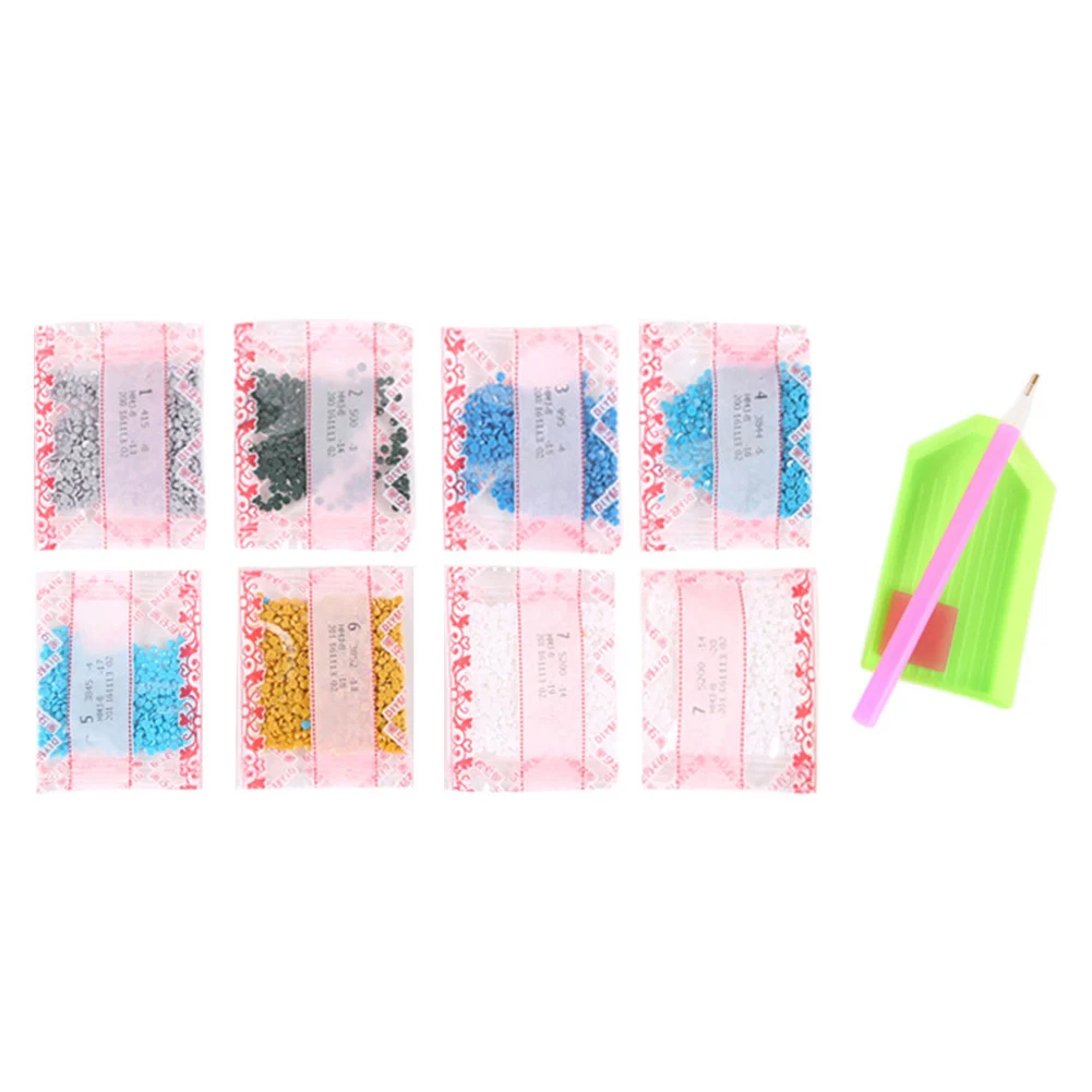 5D DIY جزئية على شكل الحفر الماس طقم الطلاء القط الديكور 30x30cm #6