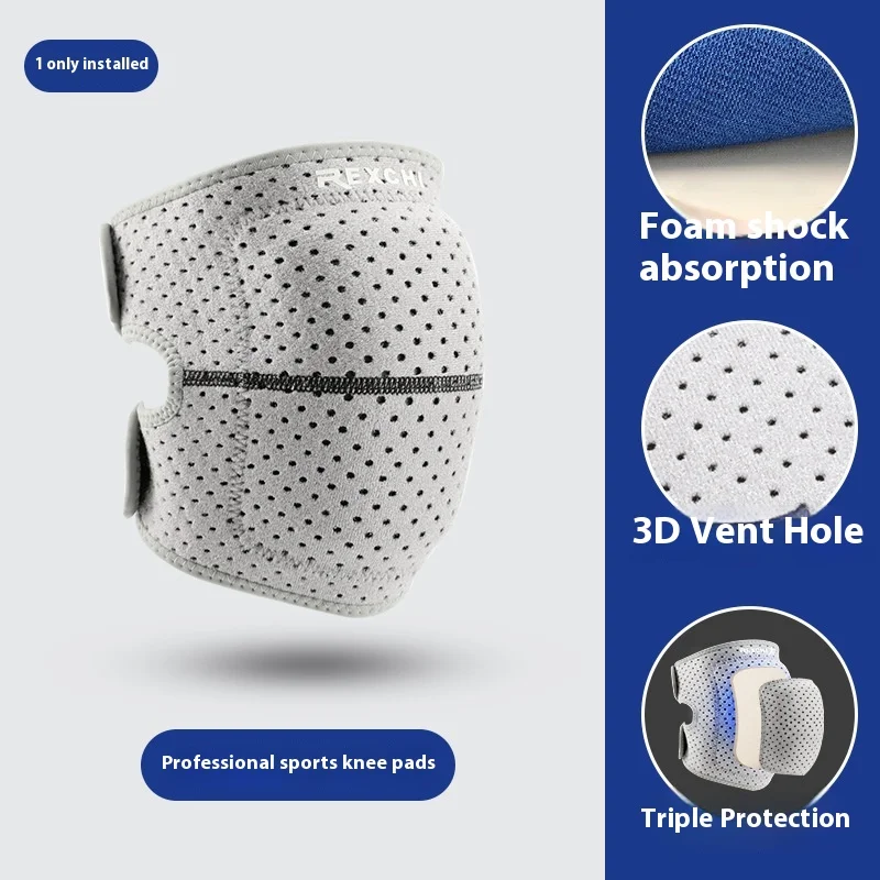 

Sports knee pads running fitness cycling basketball football thickened shock absorbing knee pad joint cover protective gear