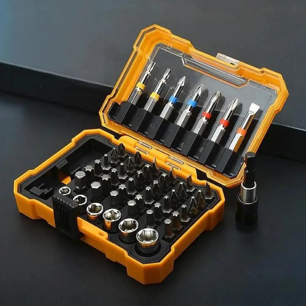 

50 in 1 Multi-function Screwdriver Set Multitool Compatibility Drill Bit Set Durable Chromium Vanadium Steel
