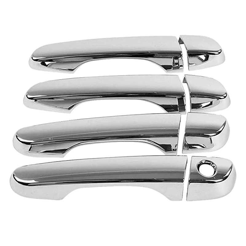 For Hyundai Creta Ix25 Cantus 2014-2019 Chrome Side Door Handle Cover Trim 8Pcs