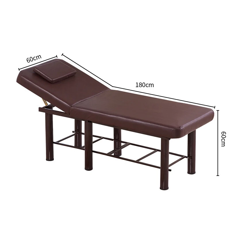 Mesa de massagem profissional SPA Mobiliário de salão dobrável Cama PU grossa Mesa de tatuagem de beleza Moda estável