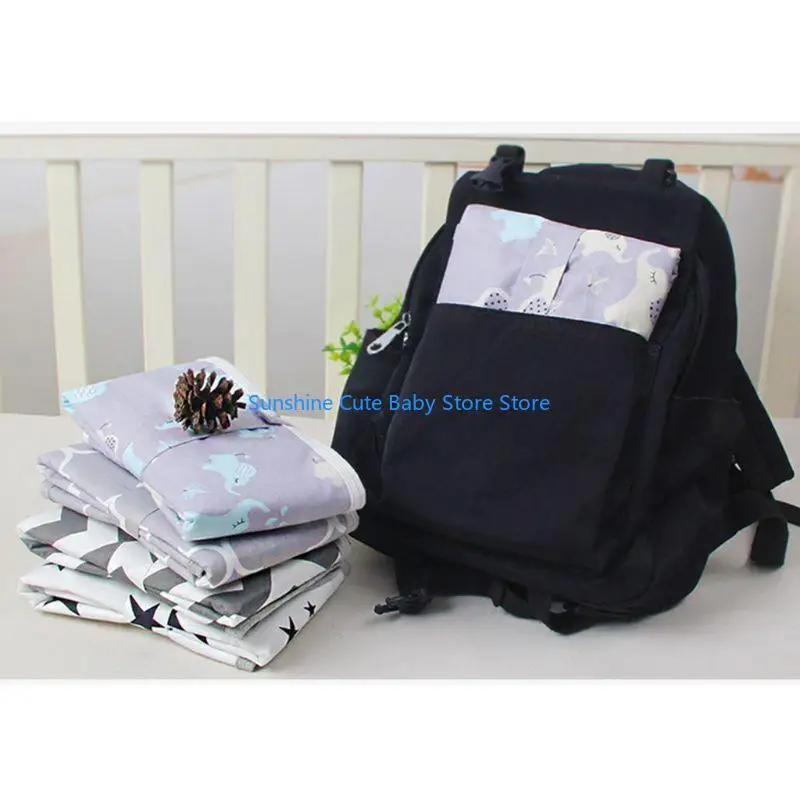 

C5AF Waterproof Baby Changing Mat Infant Foldable Changing Diaper Nappy Liners