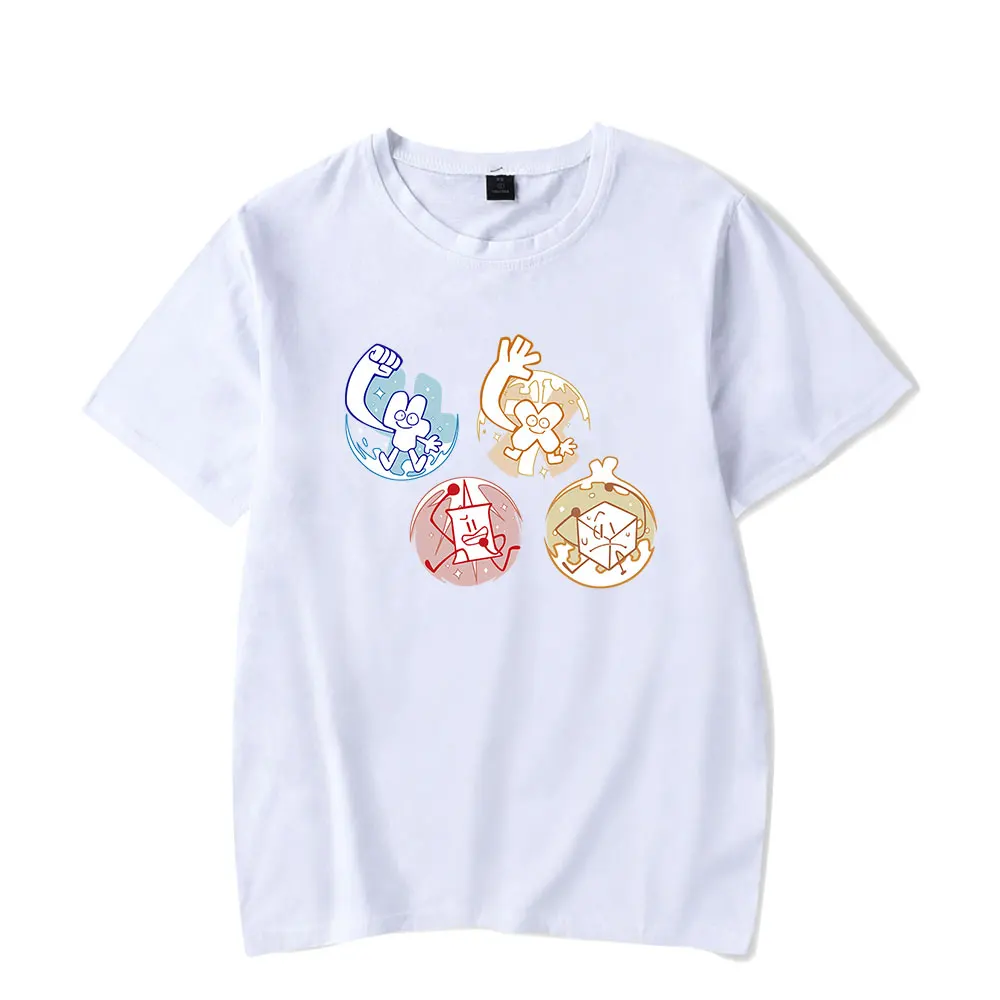 T-shirt de manga curta para homens e mulheres, tops harajuku, estilo harajuku, harajuku