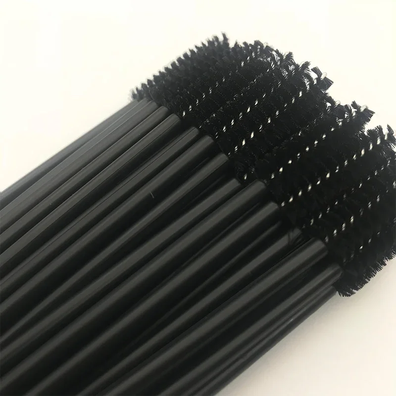 500pcs Disposable Eyelash Brushes Eyelash Spoolies Mascara Wands Applicator for Eyelash Extension Makeup Tool