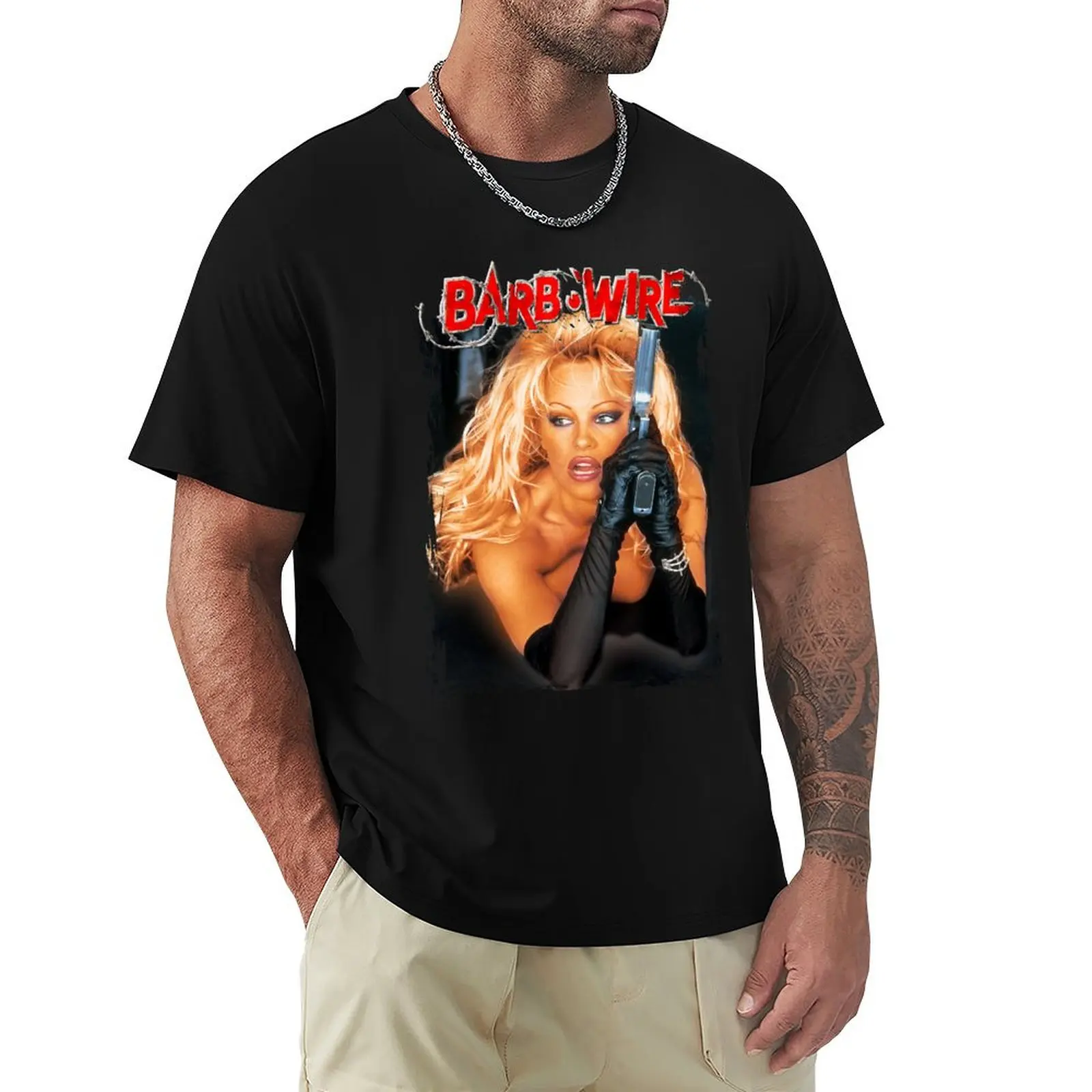 

Barb Wire T-Shirt T-Shirt graphics Personalized t-shirt plain t shirts men