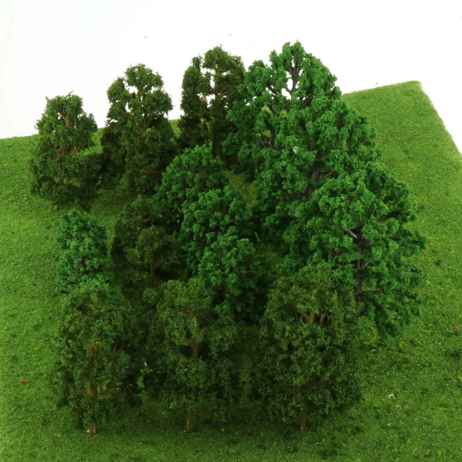 

Model Trees and Bushes Toy Scale Mini for Model Railroad Ho Scale Train N Gauge Railway Model Making Supplies