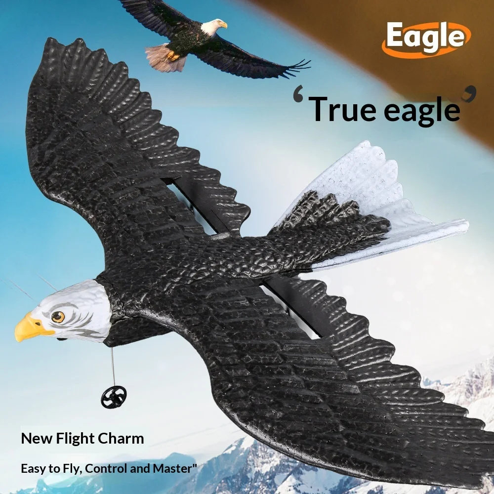 Optimized  FX651 RC Plane Eagle Airplane Wingspan Glider 2.4G Radio Remote Control Aircraft EPP Foam Toys for Children Boys