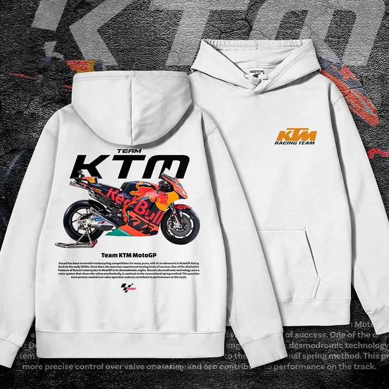 

Team Ktm Orange Motorcycle Racing Speed Passion Trendy Brand Hooded Sweatshirts for Men and Women Trendy Hoodies