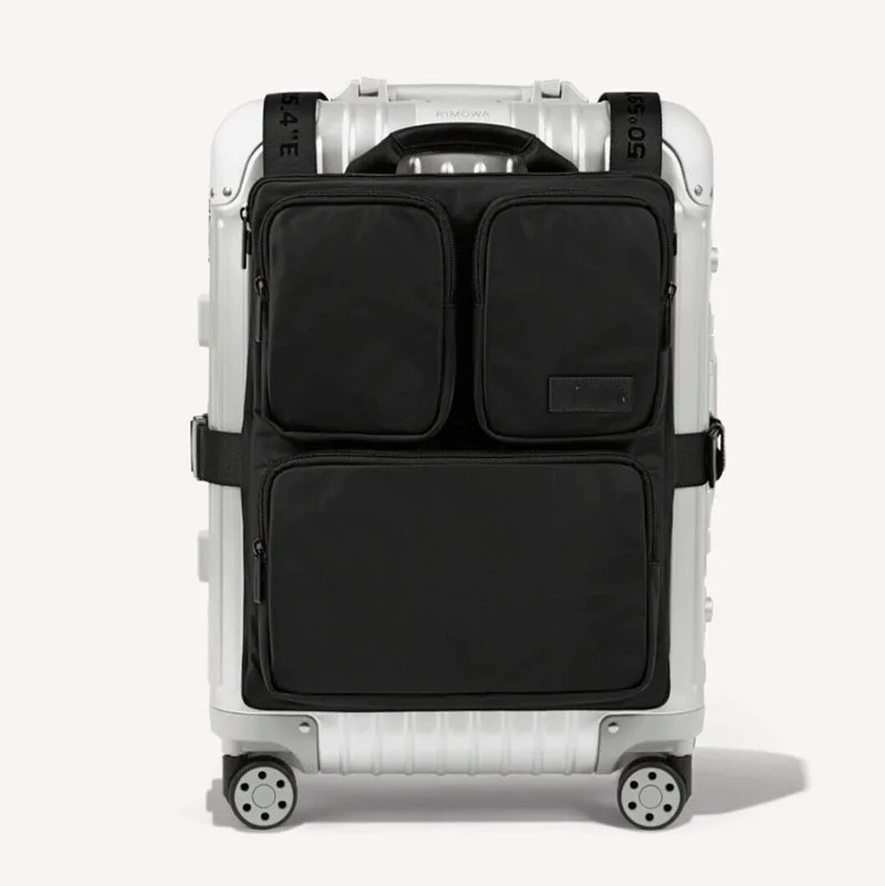 Drawbar Hanging Bag Large Capacity Portable Travel Luggage Storage Organizer for Suitcase Carry On Flight