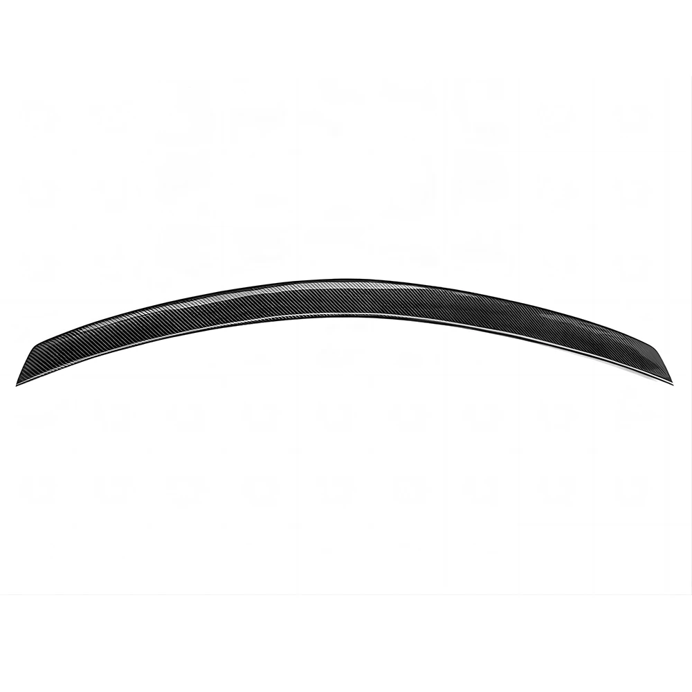 Dry Carbon Fiber Rear Trunk Spoiler Wing Lip Bootlid For 07-14 Mercedes Benz W204 C204 C Class Sedan Coupe C63 M Style Decktail