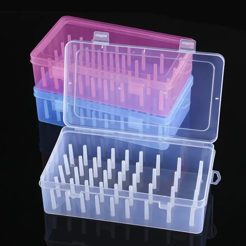 New 42 Axis Needle And Thread Box Household Storage Box Multi Functional Transparent Needle And Thread Set Thread Box Sorting