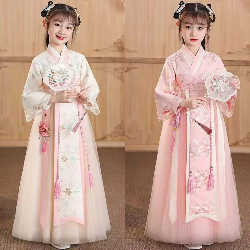 فستان هانفو الصيني الجديد للفتيات