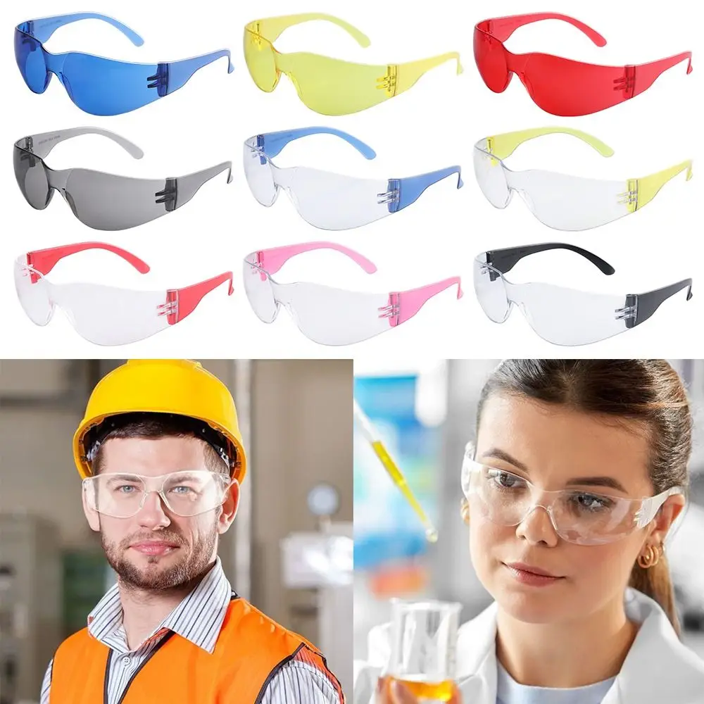 Lunettes de sécurité durables pour PC, lunettes de protection multicolores pour soudeur, lunettes de soudage, lunettes d'équitation anti-UV, lieu de travail de laboratoire