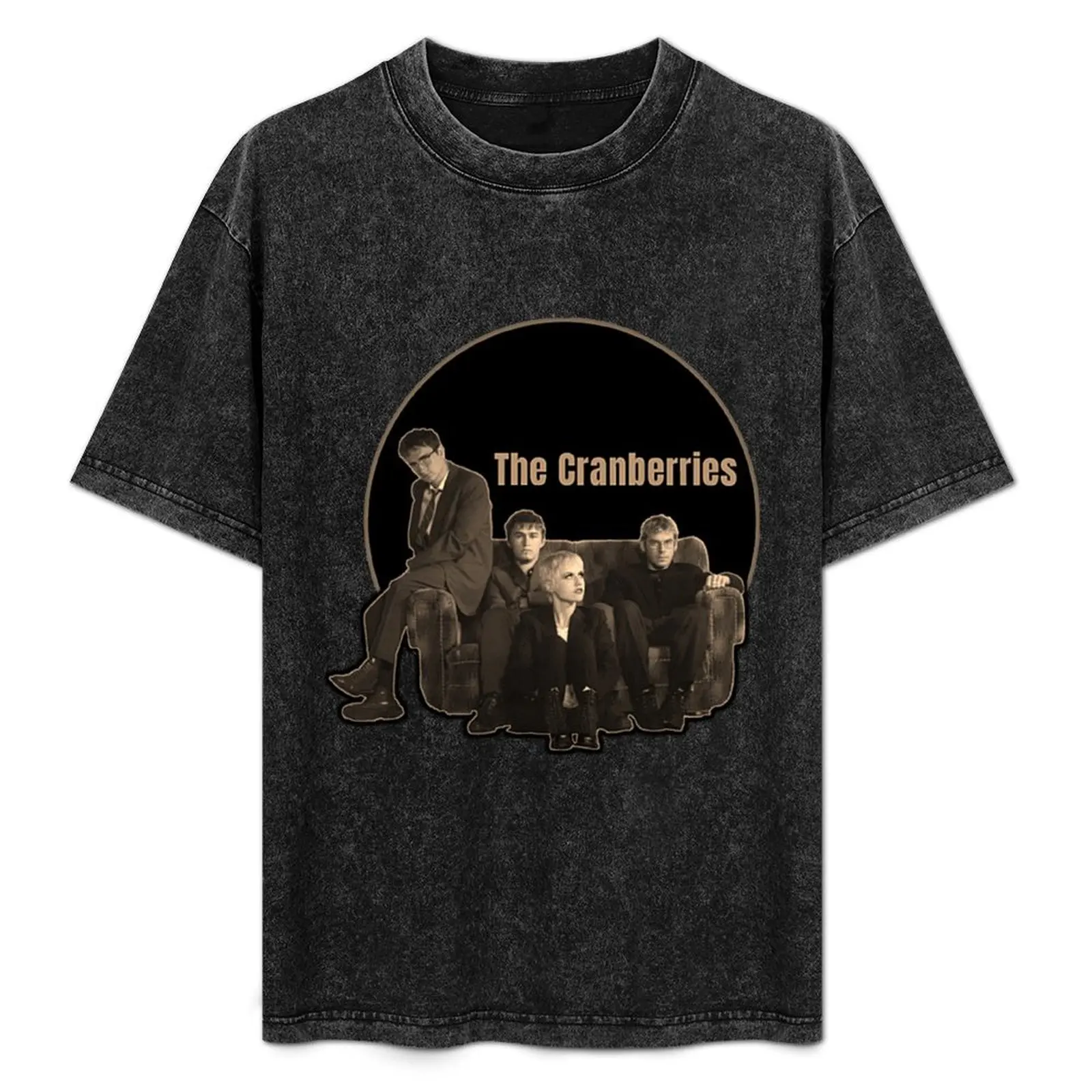

Cranberries brown T-Shirt Plus Size All Match Tee Shirt