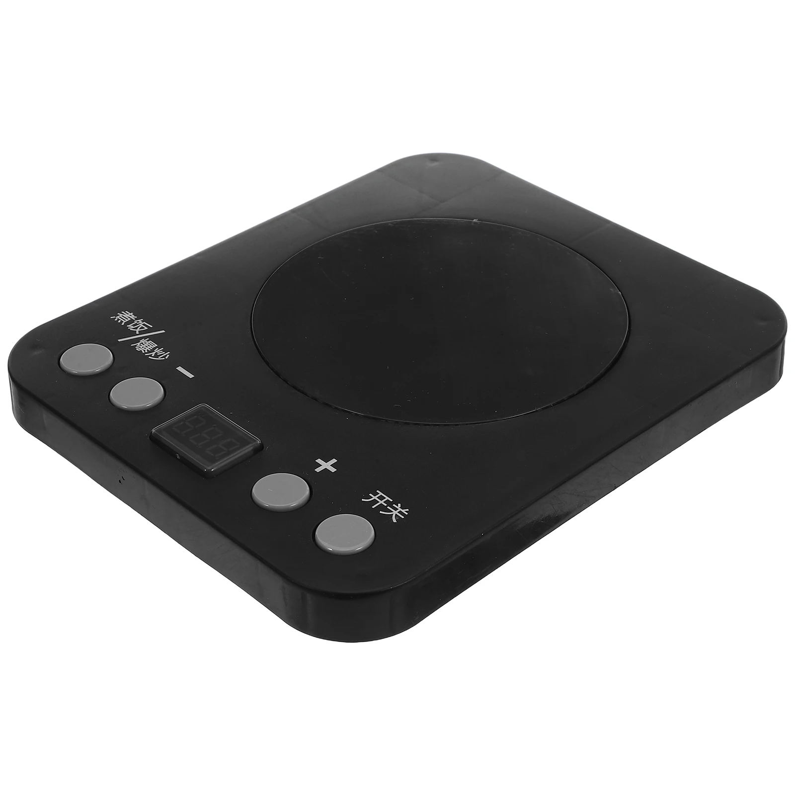 Toddler Toys Children's Kitchen Play Stove Cooking Appliance Induction Cooker Kids Appliances Black Baby