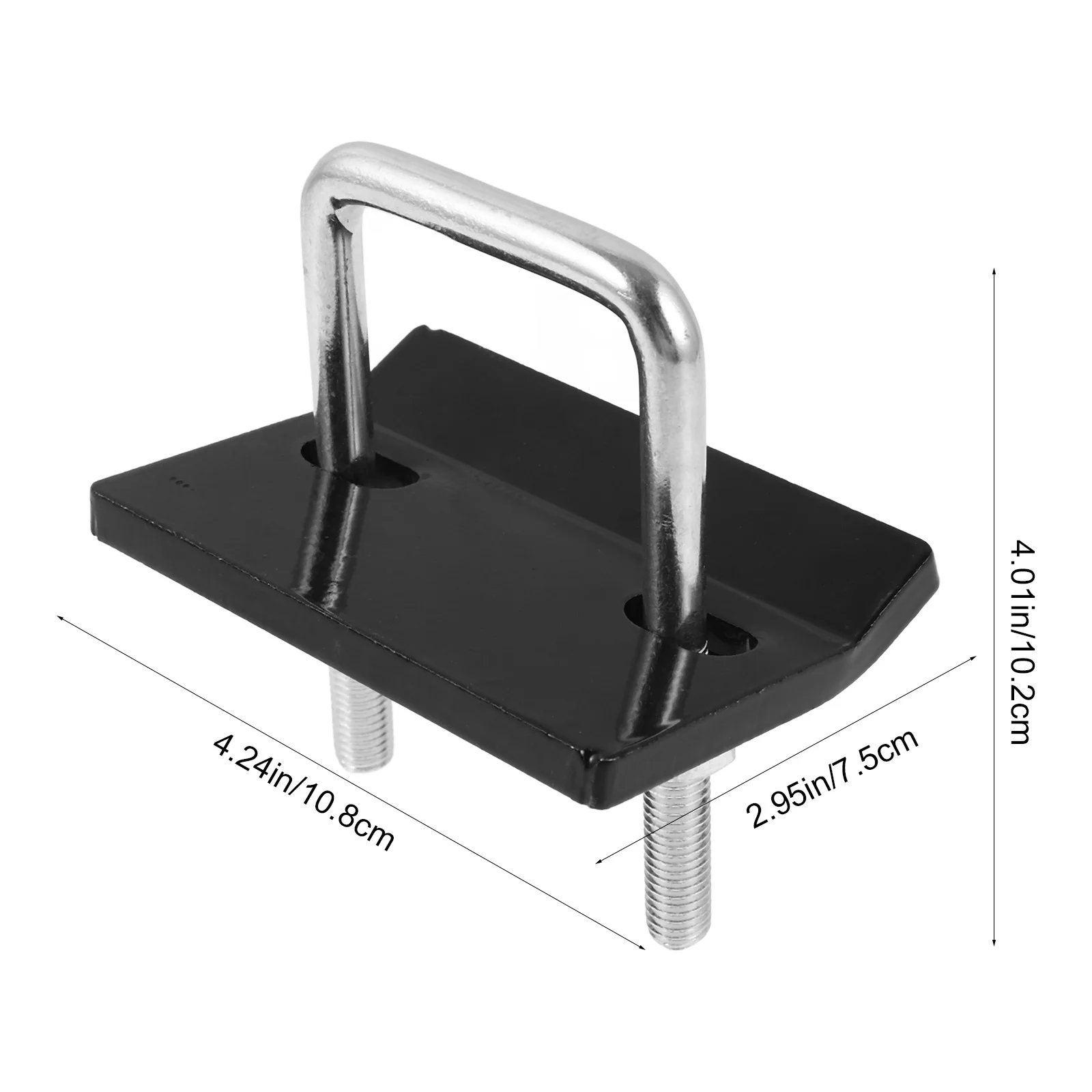 Hitch Tightener Trailer Buckle Sturdy Metal Fastener Anti Rattle Hitch Pin Versatile Design Long Lasting Use Trailer Buckle