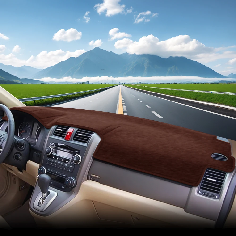 

Abaiwai For Honda Cr-v Crv 3th 2007 2008 2009 2010 2011 Car Dashboard Mat Sun Shade Instrument Desk Non-slip Cover 3d Pad